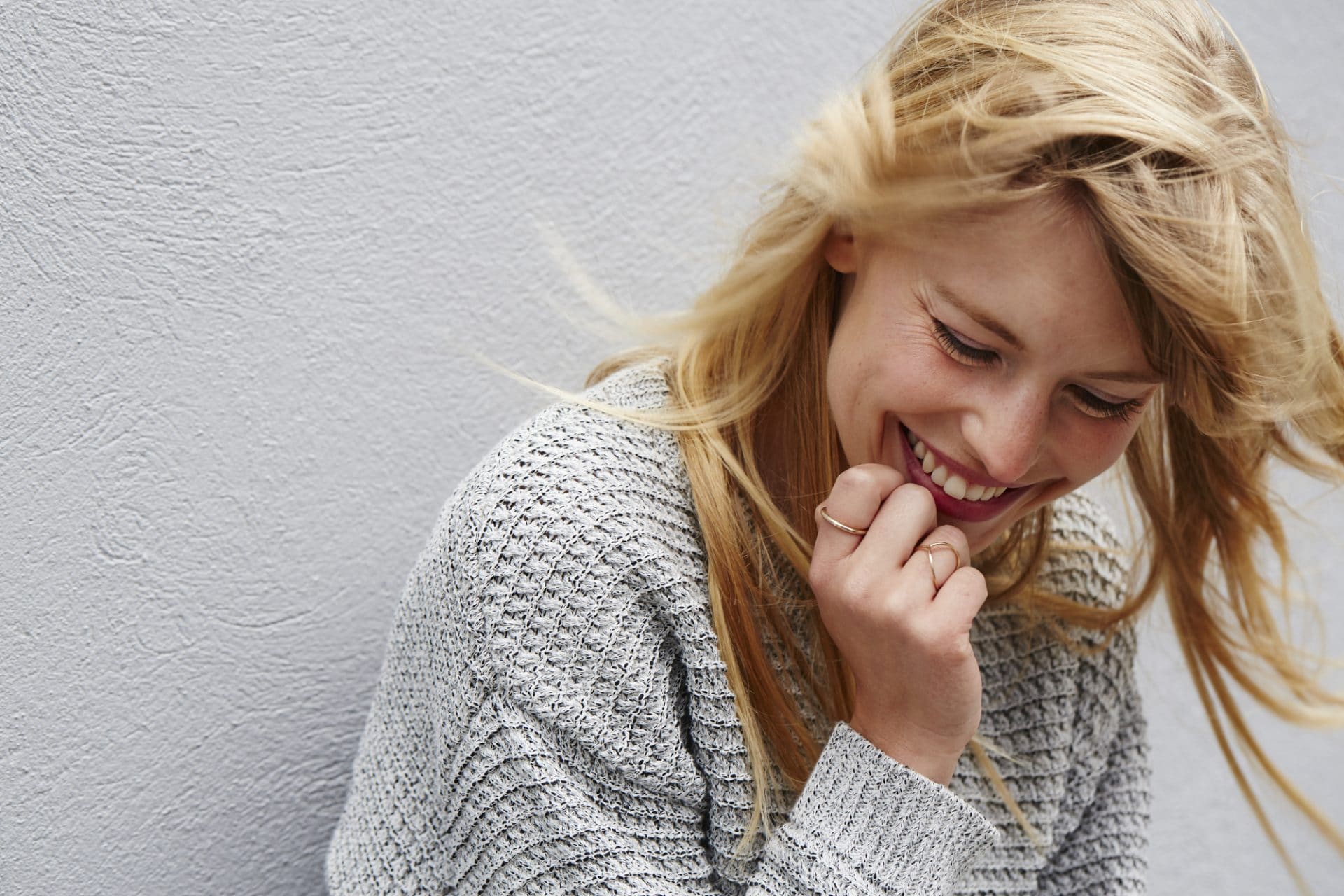 Laughing Young Lady